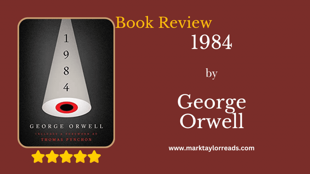 1984 by George Orwell blog title graphic