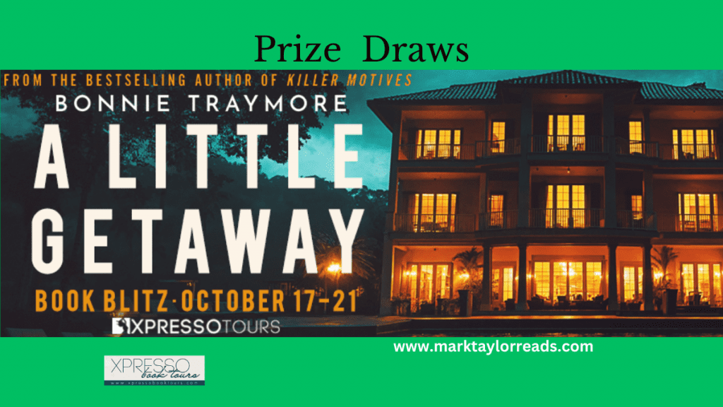 A Little Getaway by Susanna prize draw blog title graphic