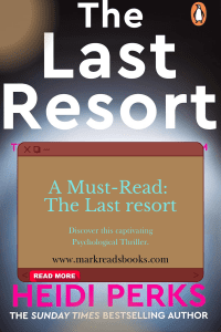 Graphic for The last Resort by Heidi Parks suitable for a Pinterest pin