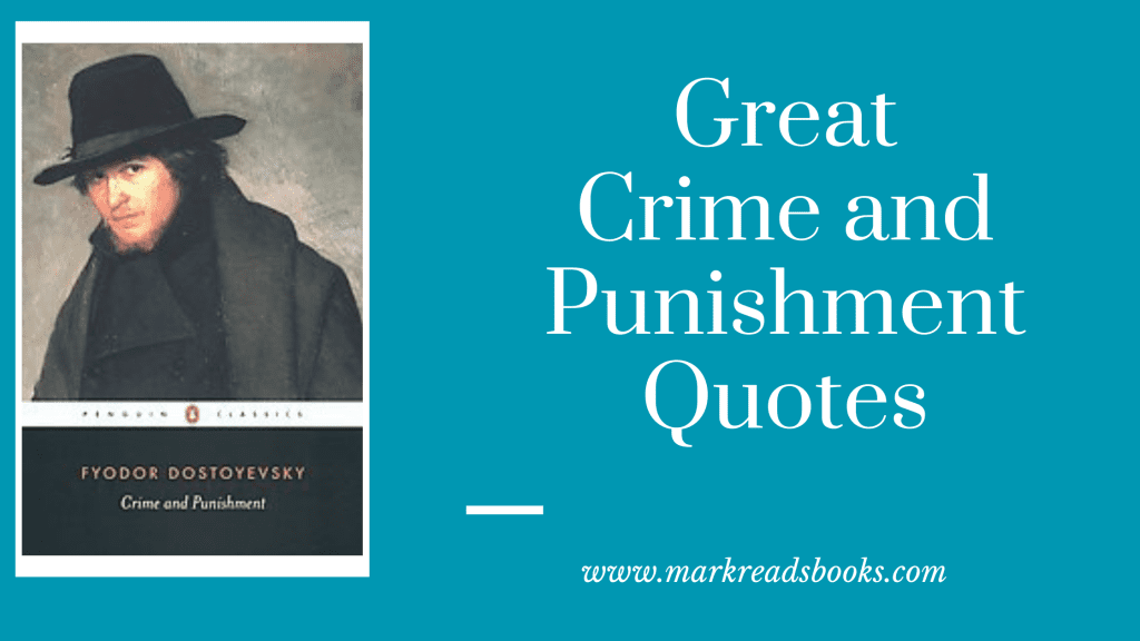 Crime and Punishment Quotes blog title graphic