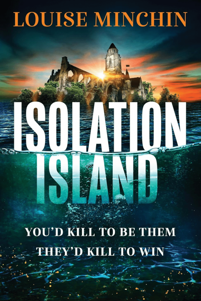 Graphic of Isolation Island by Louise Minchin book cover