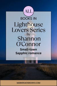 Lighthouse Lovers Series by Shannon O'Connor wb Pinterest pin