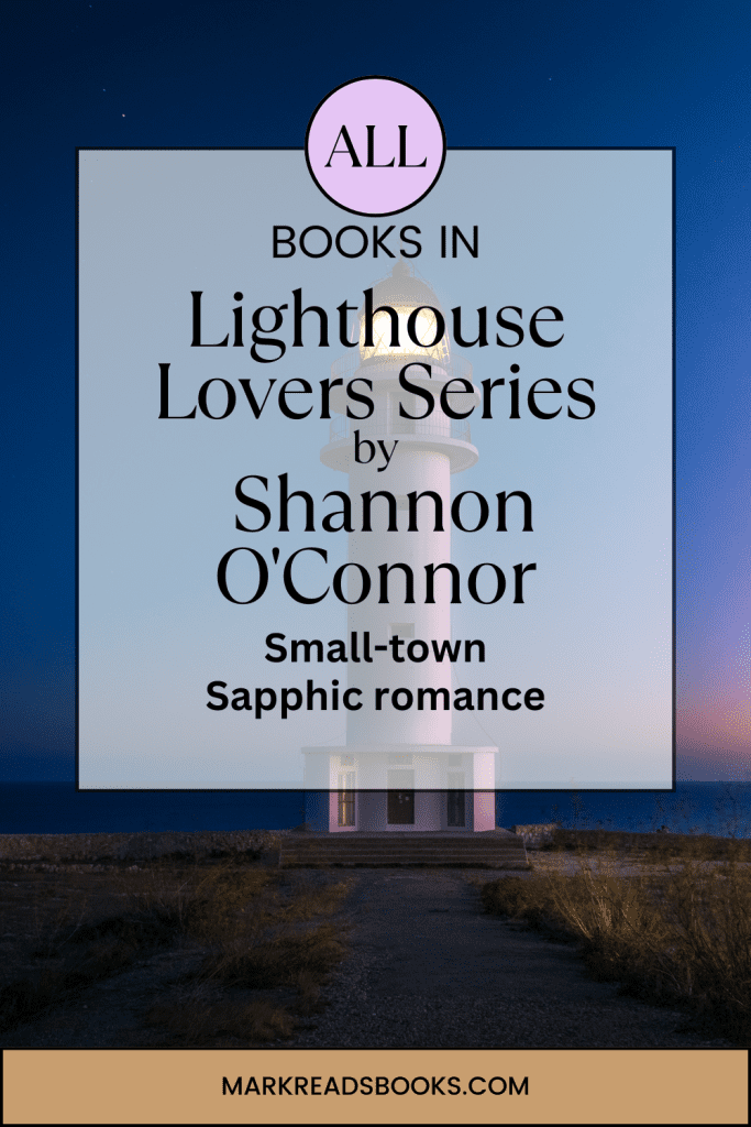 Lighthouse Lovers Series by Shannon O'Connor wb Pinterest pin
