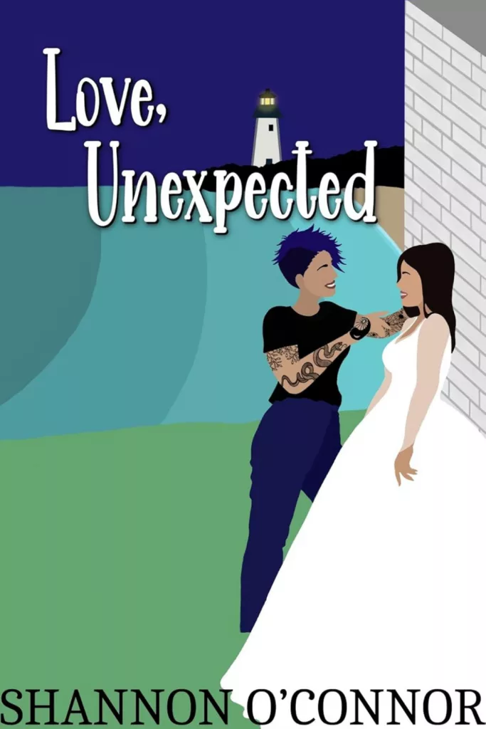 Graphic of Love, Unexpected by Shannon O'Connor Book cover suitable for Pinterest
