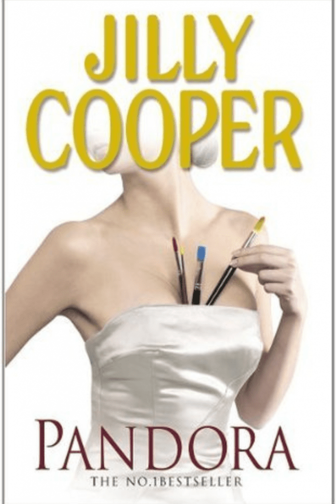 Pandora Rutshire chronicles 7 by jilly cooper book cover graphic