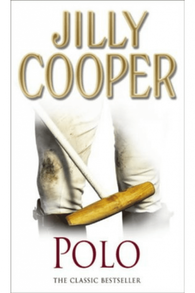 Polo Rutshire chronicles 3 by jilly cooper  book cover graphic