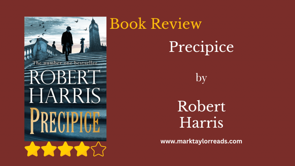 Precipice by Robert Harris blog title graphic