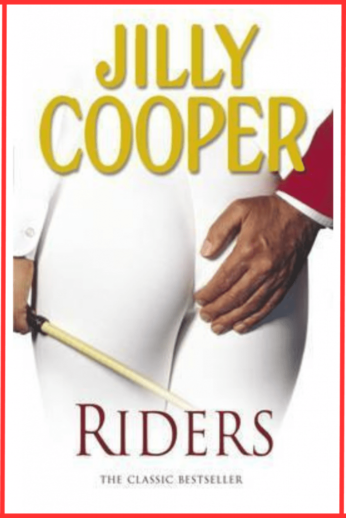 Graphic Riders Rutshire chronicles 1 by jilly cooper book cover pin