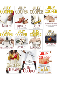 Book Covers of all the books in the Rutshire chronicles by Jilly cooper