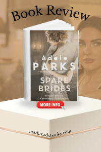 Graphic of Spare Brides by Adele Parks suitable for Pinterest pin