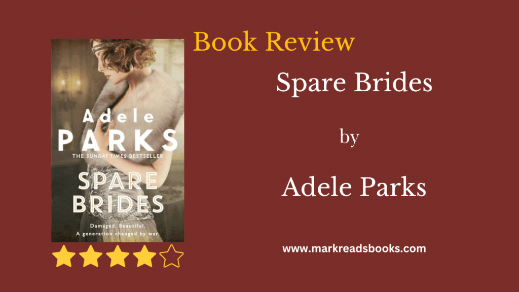Spare Brides by Adele Parks blog Title graphic