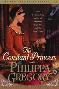 The Constant Princess by Philippa Gregory book cover graphic