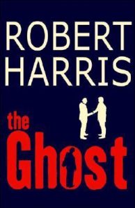 Graphic image of the Book cover for The Ghost by Robert Harris