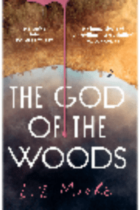 graphic of The God of the Woods by Liz Moore book cover suitable for Pinterest