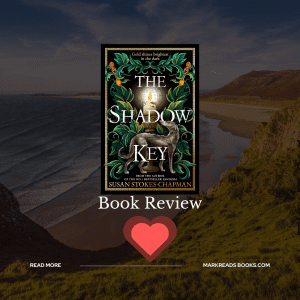Graphic of The Shadow key by Susan stokes-chapmen book cover Suitable for Instagram post