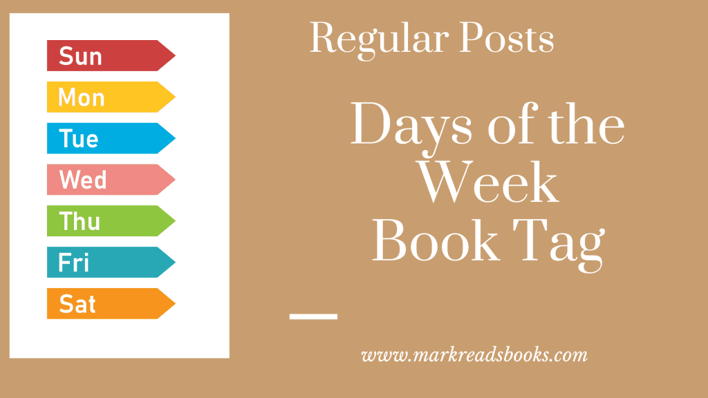 Days of the week Book Tag blog graphic