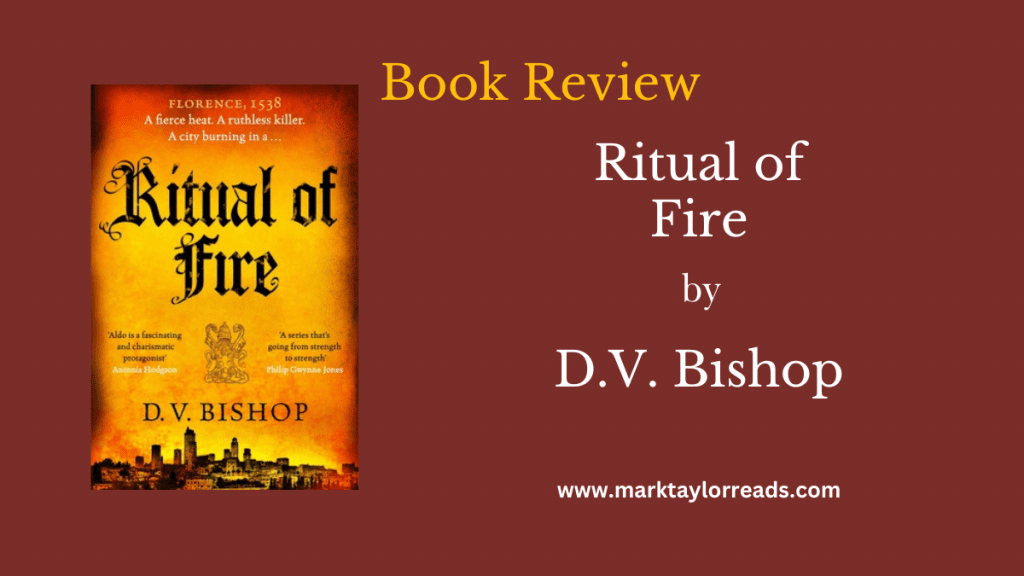Ritual of Fire by D,V, Bishop review graphic