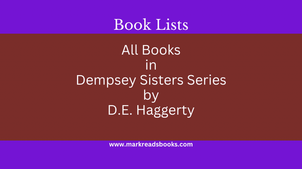All Books in Dempsey Sisters Series by D.E. Haggerty blog title graphic
