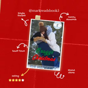 graphic of Bragg's Christmas by D.E. Haggerty suitable for Instergram post