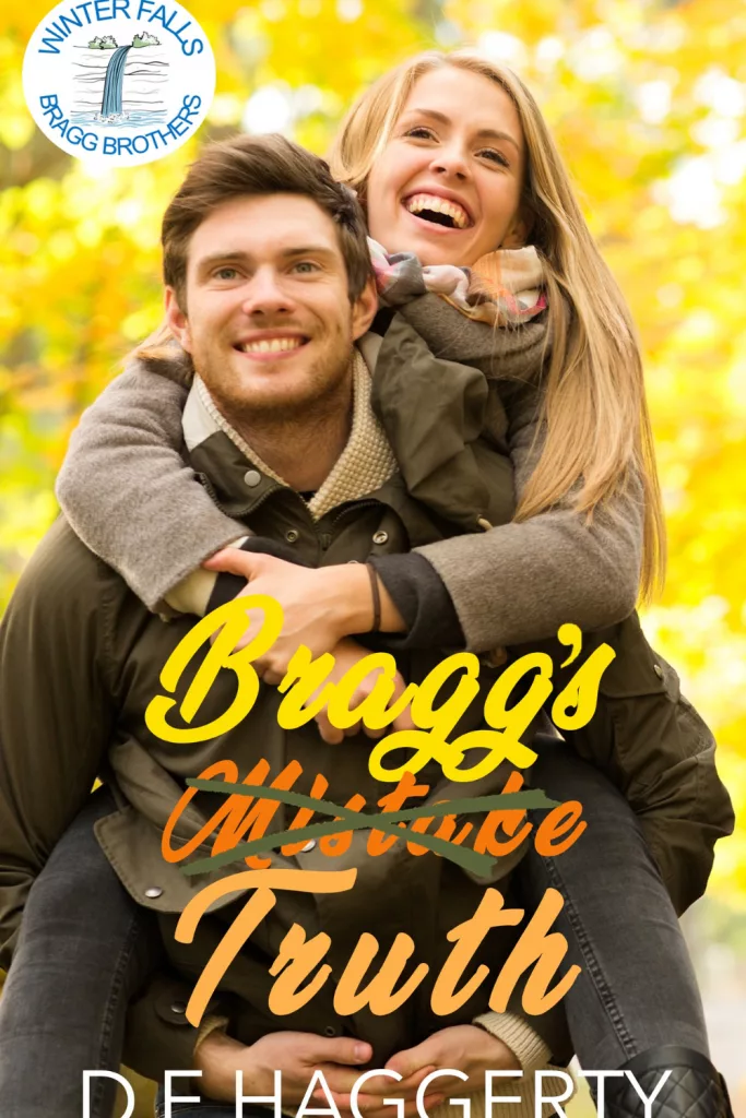 Graphic of Bragg's Truth by D.E. Haggerty Book cover suitable for Pinterest