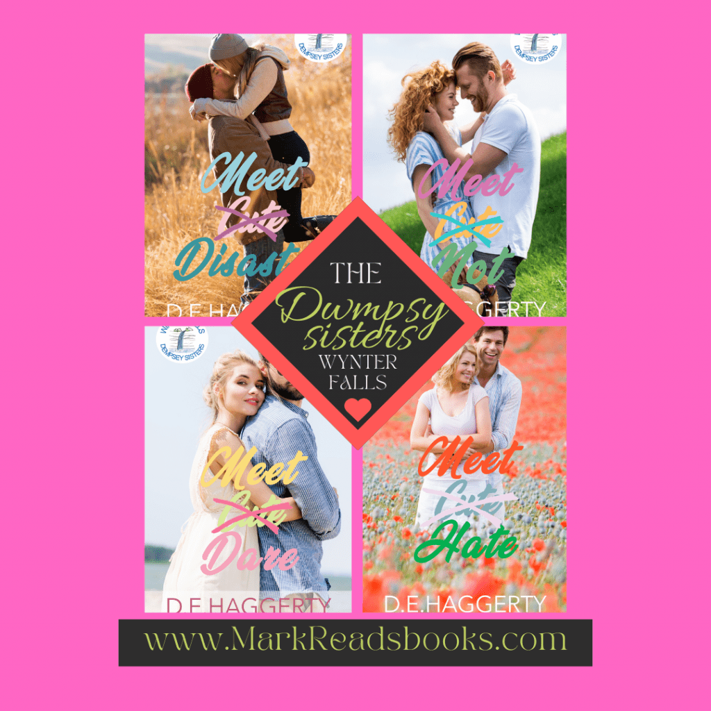 Graphic of The Dempsey Sisters Series
by D.E. Haggerty
Book covers suitable for Instagram Post