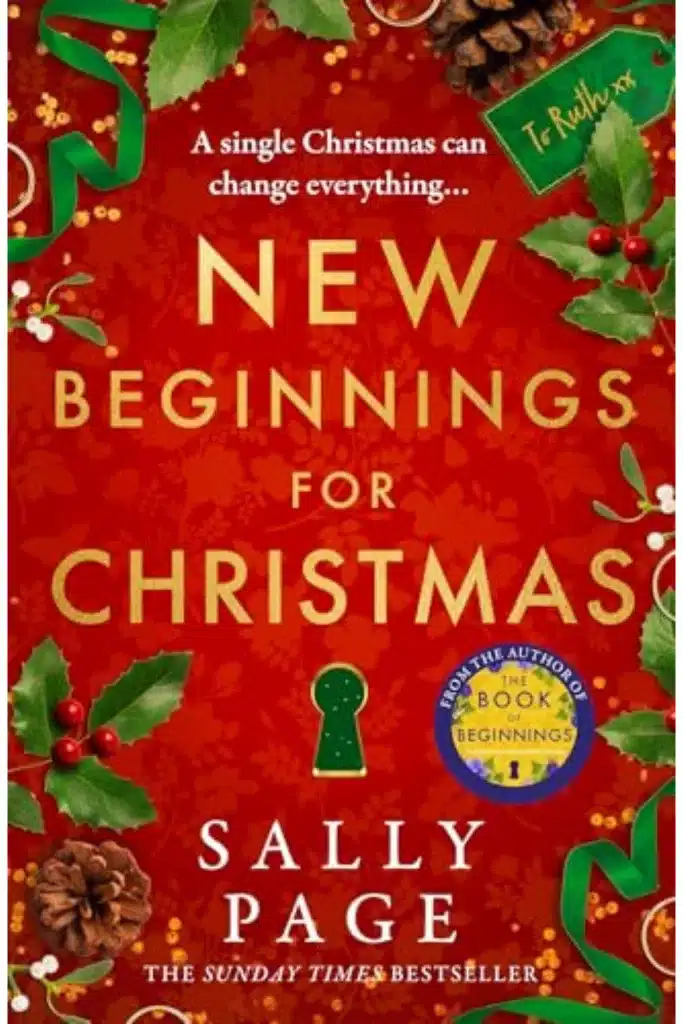 graphic of New Beginnings for Christmas by Sally Page Book cover