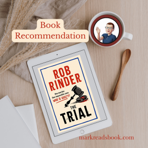 Graphic The Trial by Rob Rinder suitable for Instagram post