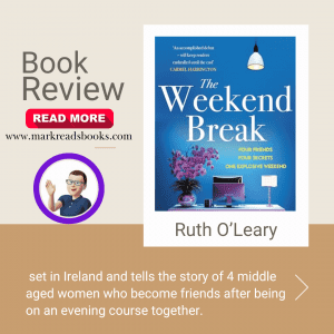 Graphic for The Weekend Break break by Ruth O'Leary suitable for Instagram post insta post
