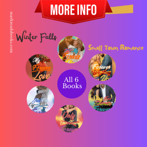 Graphic Winter Falls series by D.E. Haggerty Suitable for Instagram post