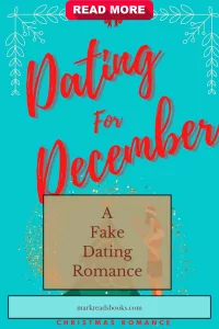 Graphic of Dating for December by Lyndsey Gallagher suitable for Pinterest pin