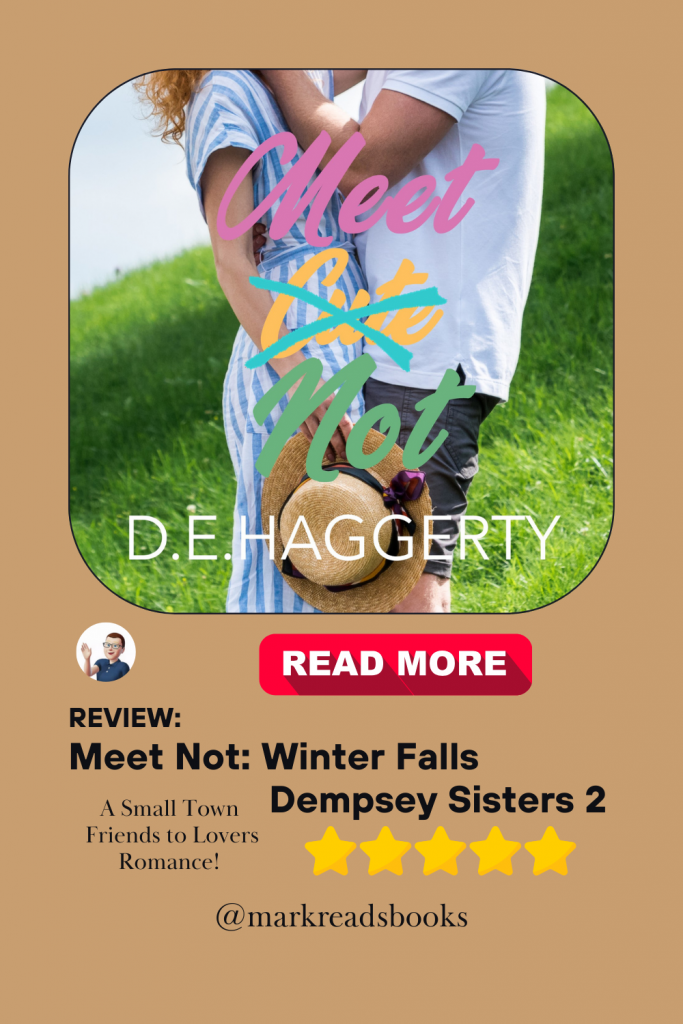 Graphic of meet not by D.E. Haggerty suitable for Pinterest