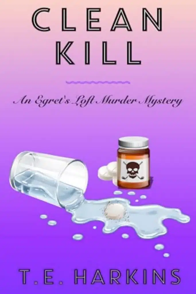Graphic of Clean Kill by T.E. Harkins book cover