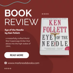 Graphic for Eye of the Needle by Ken Follett suitable for Instagram post