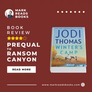 graphic for Winter's Camp by Jodi Thomas suitable for Instagram post