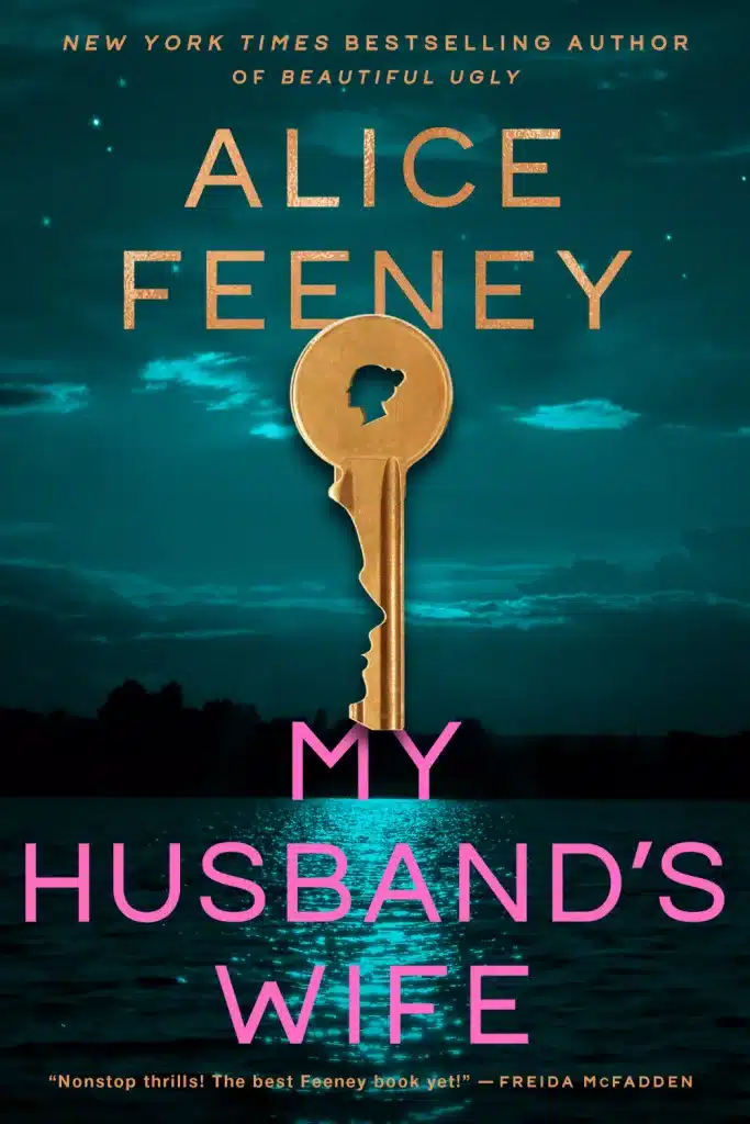 gtaphic of My Husband's Wife by Alice Feeney wb Book cover