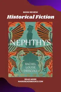 Graphic of Nephthys by Rachel Louise Driscoll suitable for 
 a Pinterest pin