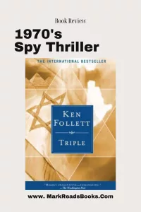 Graphic of Triple by Ken Follett suitable for Pinterest