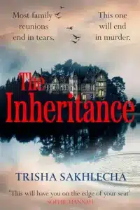 Graphic of The Inheritance by Trisha Sakhlecha Book cover suitable for pinterest