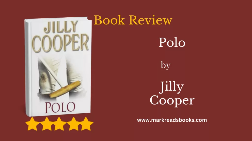 Polo by Jilly Cooper blog title graphic