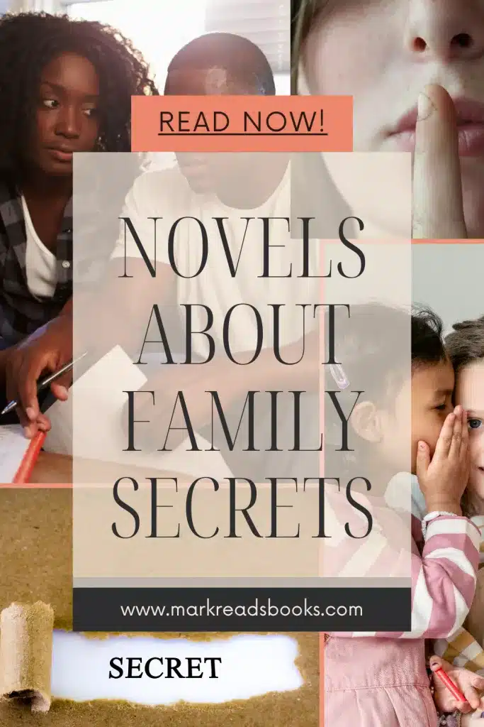 Graphic of 10 Books Based on Family Secrets suitable for a Pinterest pin
