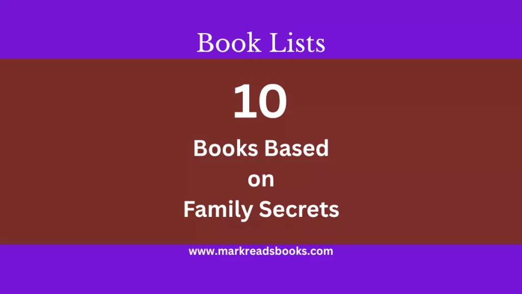10 Books Based on Family Secrets blog post title graphic