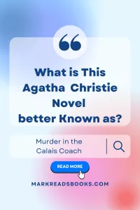 Graphic of Agatha Christie UK USA titles Book list Pinterest pin