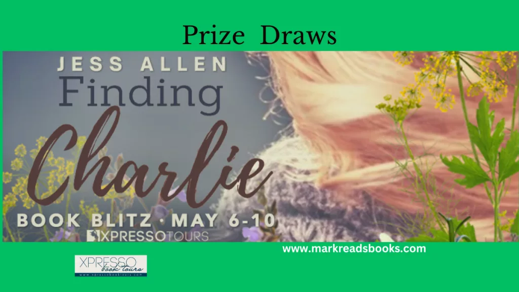 Finding Charlie by Jess Allen prize draw Banner for blog post title