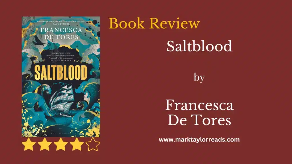 Saltblood by Francesca De Tores book blog title graphic