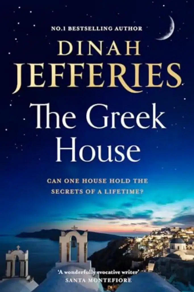Graphic of The Greek House by Dinah Jefferies Book cover