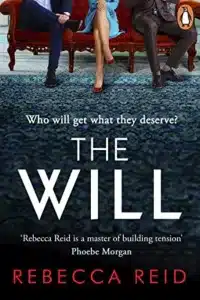 Graphic of The Will by Rebecca Reid Book cover suitable for Pinterest