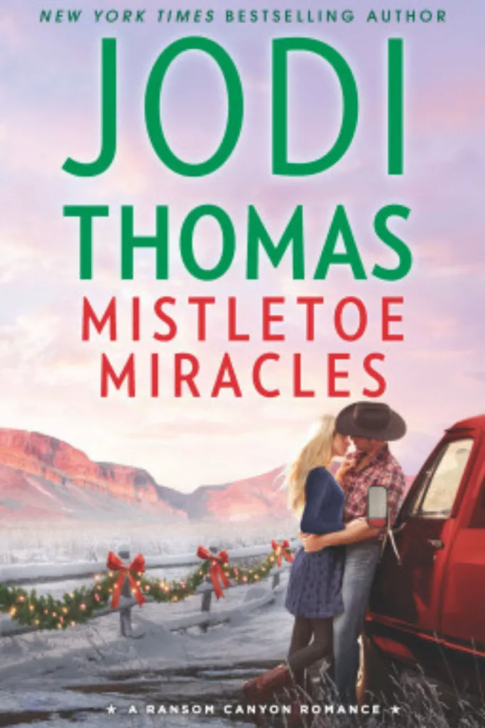 graphic of Mistletoe Miracles by Jodi Thomas Book cover
