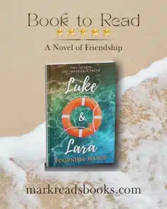 graphic of Luke & Lara by Poornima Manco review Instagram post