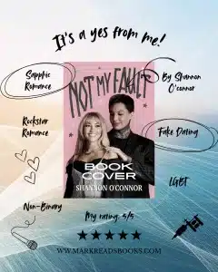 Graphic of Not My Fault by Shannon O'Connor Instagram post