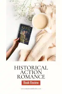 graphic of The Seer by Sanna Brand review Pinterest pin